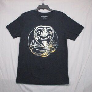 Cobra-Kai Graphic Print T-Shirt Black Women Size | L